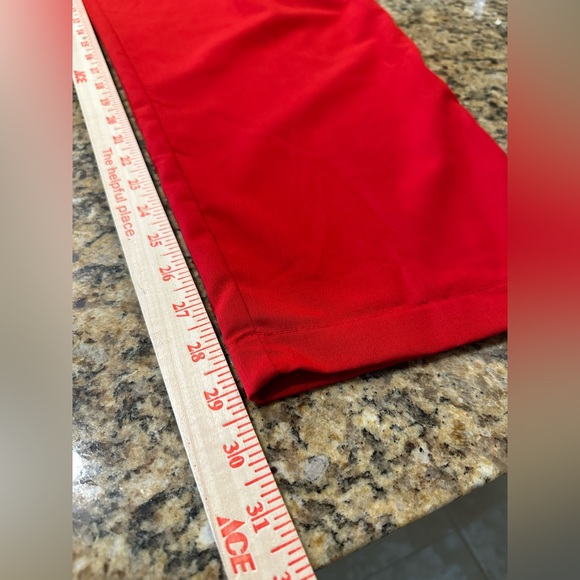 Jennifer Lauren Women’s Red Elastic Waist Pants w/Pockets - Size 1X - Picture 11 of 11